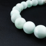 Yeşil Larimar Doğal Taş Bileklik (7-8mm) - Görsel 4