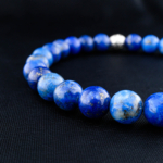 4A+Kalite Lapis Lazuli Doğal Taş Bileklik (6mm) - Görsel 6