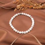 Sedef Doğal Taş Bileklik (6mm)