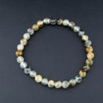 Prehnite Doğal Taş Bileklik (6mm) - Görsel 5