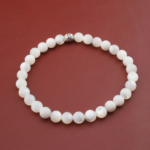 Sedef Doğal Taş Bileklik (6mm) - Görsel 5