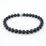4A+Kalite Shungite (Şungit) Doğal Taş Bileklik (6mm) - Görsel 2