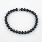4A+Kalite Shungite (Şungit) Doğal Taş Bileklik (6mm) - Görsel 3