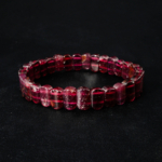 Lal (Garnet) Taşı Rolex Bileklik - Görsel 5