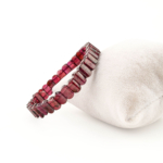 Lal (Garnet) Taşı Rolex Bileklik - Görsel 2