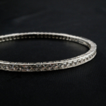Swarovski Taşı 925 Ayar Gümüş Bileklik - Görsel 6