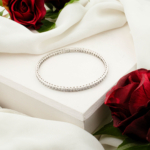 Swarovski Taşı 925 Ayar Gümüş Bileklik