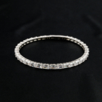 Swarovski Taşı 925 Ayar Gümüş Bileklik - Görsel 5