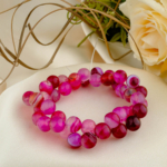 Pembe Akik Doğal Taş Dizi (8mm)