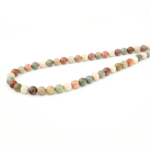 Alashan Agate Doğal Taş Dizi (8mm) - Görsel 4