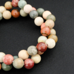 Alashan Agate Doğal Taş Dizi (8mm) - Görsel 6