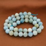 4A Kalite Akuamarin Doğal Taş Faset Dizi (10mm) - Görsel 5