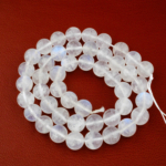 5A Kalite Ay Taşı Doğal Taş Dizi (8mm) - Görsel 2