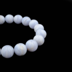 5A+ Kalite Kalsedon Doğal Taş Bileklik (10-11mm) - Görsel 6