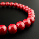 5A+Kalite Cinnabar-(Zinober) Taşı Özel Bileklik (6mm) - Görsel 6