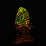 Ammonite Boudrial Opal Ham Parça - Görsel 4
