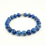 Lapis Lazuli Doğal Taş Bileklik (8mm) - Görsel 2