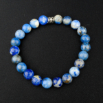 Lapis Lazuli Doğal Taş Bileklik (8mm) - Görsel 5