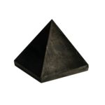 Shungite (Şungit) Taşı Piramit Obje - Görsel 2