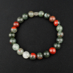 Kan Jasper Doğal Taş Bileklik (8mm) - Görsel 5