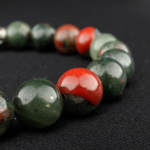 Kan Jasper Doğal Taş Bileklik (8mm) - Görsel 6