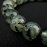 5A+ Kalite Prehnite Doğal Taş Bileklik (8mm) - Görsel 6