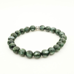 Seraphinite Doğal Taş Bileklik (8-9mm) - Görsel 2