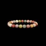6A+ Alashan Agate Taşı Bileklik (7-8mm) - Görsel 6