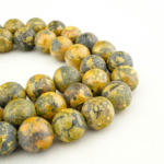 Bumblebee Jasper Doğal Taş Dizi (8mm) - Görsel 3