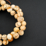 Kahverengi Jasper Faset Kesim Doğal Taş Dizi (8mm) - Görsel 6