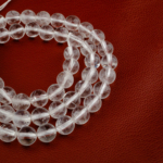 AA Kalite Kristal Kuvars Taşı Dizi (6mm) - Görsel 3