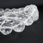 5A+Kalite Kristal Kuvars Taşı Faset Kesim Dizi (6mm) - Görsel 6