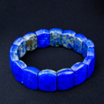 5A+Kalite Lapis Lazuli Doğal Taş Rolex Bileklik - Görsel 5