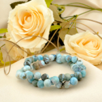 AA Kalite Larimar Doğal Taş Dizi (8mm)
