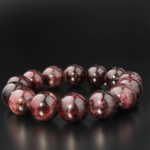 Orijinal Garnet (Lal) Doğal Taş Bileklik (14-15mm) - Görsel 3