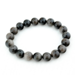 4A+Kalite Orijinal Silver Obsidyen Doğal Taş Bileklik (12-13mm) - Görsel 3