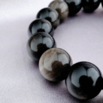 Orijinal Silver Obsidyen Doğal Taş Bileklik (10mm) - Görsel 6