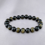 5A+Kalite Orijinal Gold Obsidyen Doğal Taş Bileklik (10mm) - Görsel 5