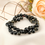 Gold Obsidyen Faset Kesim Doğal Taş Dizi (8mm)