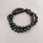 Gold Obsidyen Faset Kesim Doğal Taş Dizi (8mm) - Görsel 5