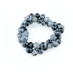 Kar Obsidyen Doğal Taş Dizi (10mm) - Görsel 4