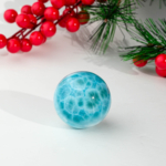 Orijinal Özel Kalite Larimar (Atlantis) Taşı Küre