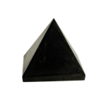 Shungite (Şungit) Taşı Piramit Obje - Görsel 4
