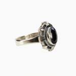 Safir Taşı 925 Ayar Gümüş Erkek / Kadın (Unisex) El İşçiliği Yüzük - Görsel 4