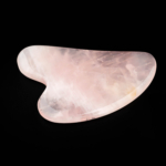 Pembe Kuvars Doğal Taş Gua Sha (Masaj Aleti) - Görsel 5