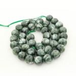 5A+Kalite Seraphinite Doğal Taş Dizi (10mm) - Görsel 2