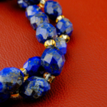 Lapis Lazuli Doğal Taş Oval Faset Kesim Dizi - Görsel 6