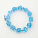10A+ Kalite Özel Kesim Blue Topaz Doğal Taş Bileklik - Görsel 3