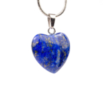 Lapis Lazuli Doğal Taş Metal Kolye - Görsel 2