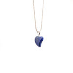 Lapis Lazuli Doğal Taş Metal Kolye